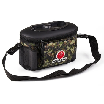 Сумка для рыбы HIGASHI Live bait box 4,5 л цвет Green Digital Camo в интернет магазине Rybaki.ru