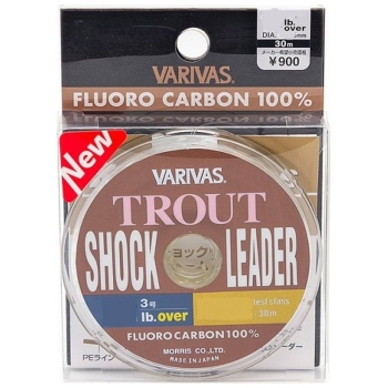 Флюорокарбон VARIVAS Trout Shock Leader 30 м # 0,5 в интернет магазине Rybaki.ru