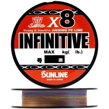 Плетенка SUNLINE Infinitive X8 200 м цв. Многоцветный #0.6 в интернет магазине Rybaki.ru