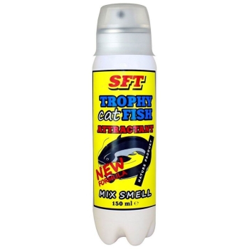 Аттрактант-спрей SFT Trophy Cat Fish Attractant Mix Smell для ловли сома в интернет магазине Rybaki.ru