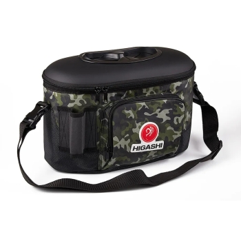 Сумка для рыбы HIGASHI Live bait box 7,5 л цвет Camo в интернет магазине Rybaki.ru