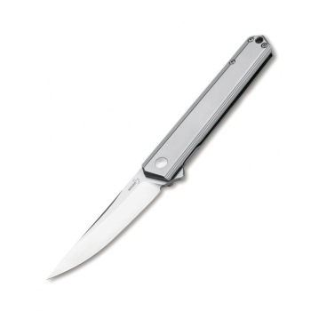 Нож складной BOKER Kwaiken Flipper Framelock сталь D2 рукоять сталь в интернет магазине Rybaki.ru