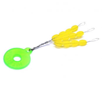 Стопор HITFISH Stopper #LL Yellow (line 0.50-0.58) (12 шт.)