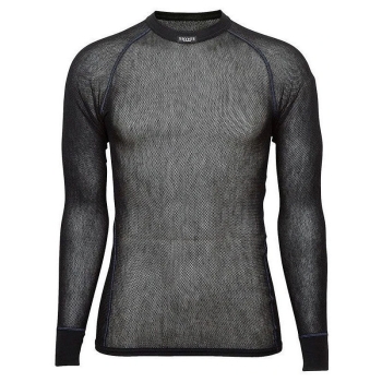 Термокофта BRYNJE Wool Thermo Light Shirt цвет Black в интернет магазине Rybaki.ru
