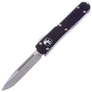 Нож автоматический MICROTECH Ultratech S/E CTS-204P, рукоять алюминий, цв. черный в интернет магазине Rybaki.ru
