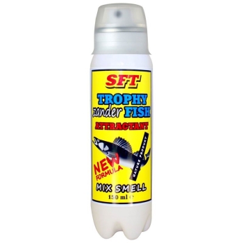 Аттрактант-спрей SFT Trophy Zander Fish Attractant Mix Smell для ловли судака в интернет магазине Rybaki.ru