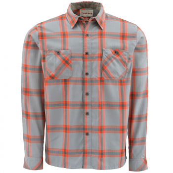 Рубашка SIMMS Black's Ford Flannel Shirt цвет Fury Orange Plaid
