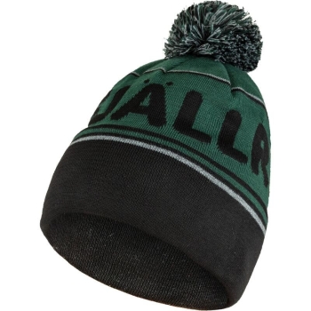 Шапка FJALLRAVEN Pom Hat цвет Arctic Green-Black в интернет магазине Rybaki.ru
