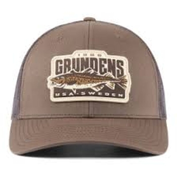 Кепка GRUNDENS Codfather Trucker цвет Brown в интернет магазине Rybaki.ru