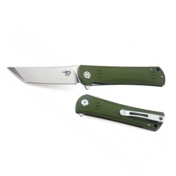 Нож BESTECH Kendo складной цв. зеленый в интернет магазине Rybaki.ru