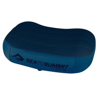 Подушка надувная SEA TO SUMMIT Aeros Premium Pillow Large цвет navy blue
