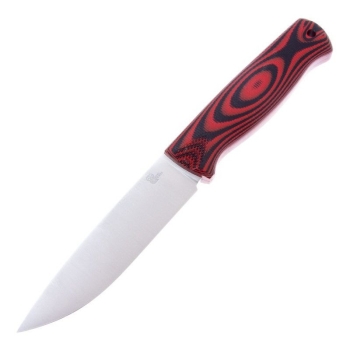 Нож OWL KNIFE Otus сталь M398 рукоять G10 черно-красная в интернет магазине Rybaki.ru