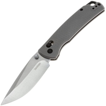 Нож складной полуавтоматический KERSHAW Sequence сталь 8Cr13Mo рукоять Термопластик,нейлон цв. Серый в интернет магазине Rybaki.ru