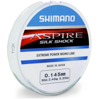 Леска SHIMANO Aspire Silk Shock 50 м д. 0,11 мм в интернет магазине Rybaki.ru