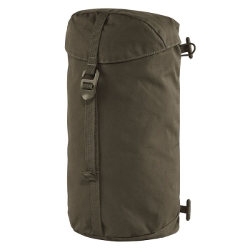 Мешок для рюкзака FJALLRAVEN Singi Side Pocket цвет Dark Olive в интернет магазине Rybaki.ru