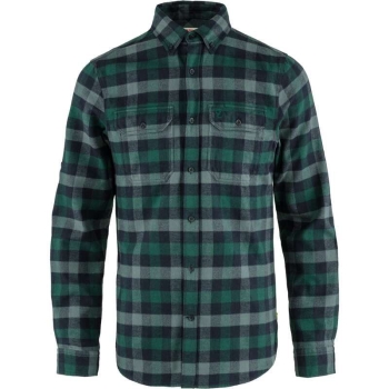 Рубашка FJALLRAVEN Skog Shirt M цвет Arctic Green-Dark Navy