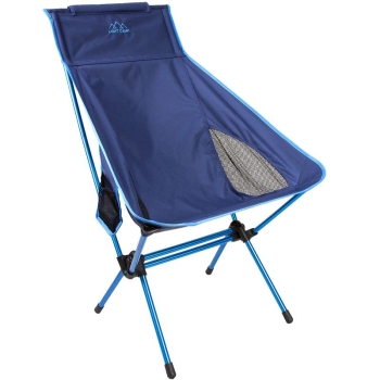 Кресло складное LIGHT CAMP Folding Chair Large цвет синий в интернет магазине Rybaki.ru
