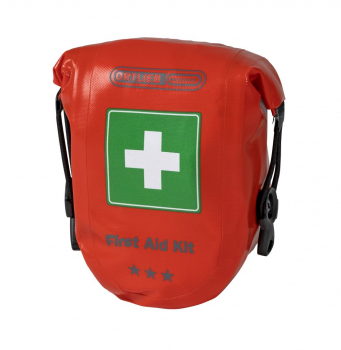 Аптечка ORTLIEB First-Aid-Kit Safety Level водонепроницаемая 0,6 л цв. красный