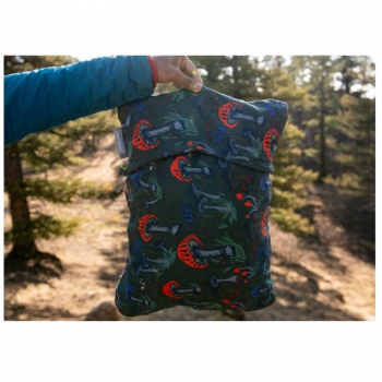 Подушка THERM-A-REST Compressible Pillow цвет Gray Mountains Print в интернет магазине Rybaki.ru