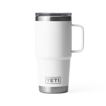 Термокружка YETI Rambler Travel Mug 591 (20 oz) цв. White