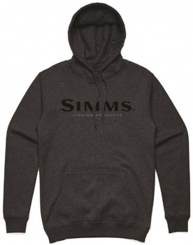 Толстовка SIMMS Logo Hoody цвет Charcoal Heather