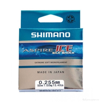 Леска SHIMANO Aspire Silk S Ice 50 м 0,08 мм в интернет магазине Rybaki.ru