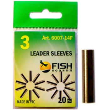 Трубка обжимная FISH SEASON Leader Sleeves 0,6 мм № 0 (20 шт.)