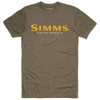 Футболка SIMMS Logo T-Shirt S19 цвет Olive Heather