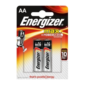 Батарейка ENERGIZER MAX Plus Alk AA BP2 (2 шт.)
