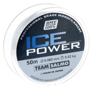 Леска зимняя SALMO Team Ice Power 50 м 0,082 мм в интернет магазине Rybaki.ru