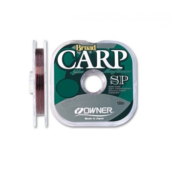 Леска OWNER Broad carp special 100 м 0,33 мм цв. темно-коричневый в интернет магазине Rybaki.ru