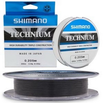 Леска SHIMANO Technium 300 м 0,225 мм в интернет магазине Rybaki.ru